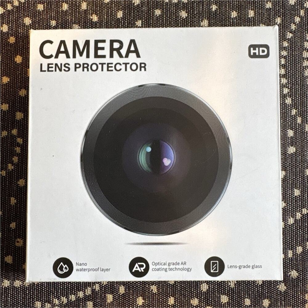 Hoerrye Lens-grade Glass Camera Lens Protector Clear Anti-Scratch 9H Hardness